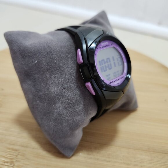 Casio PHYS 2575 STR-300 Quartz Digital‎ Ladies Watch 60 Lap WR 5 Bar - Picture 3 of 11